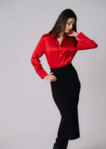 Women Plain Long Skirt - Image 2