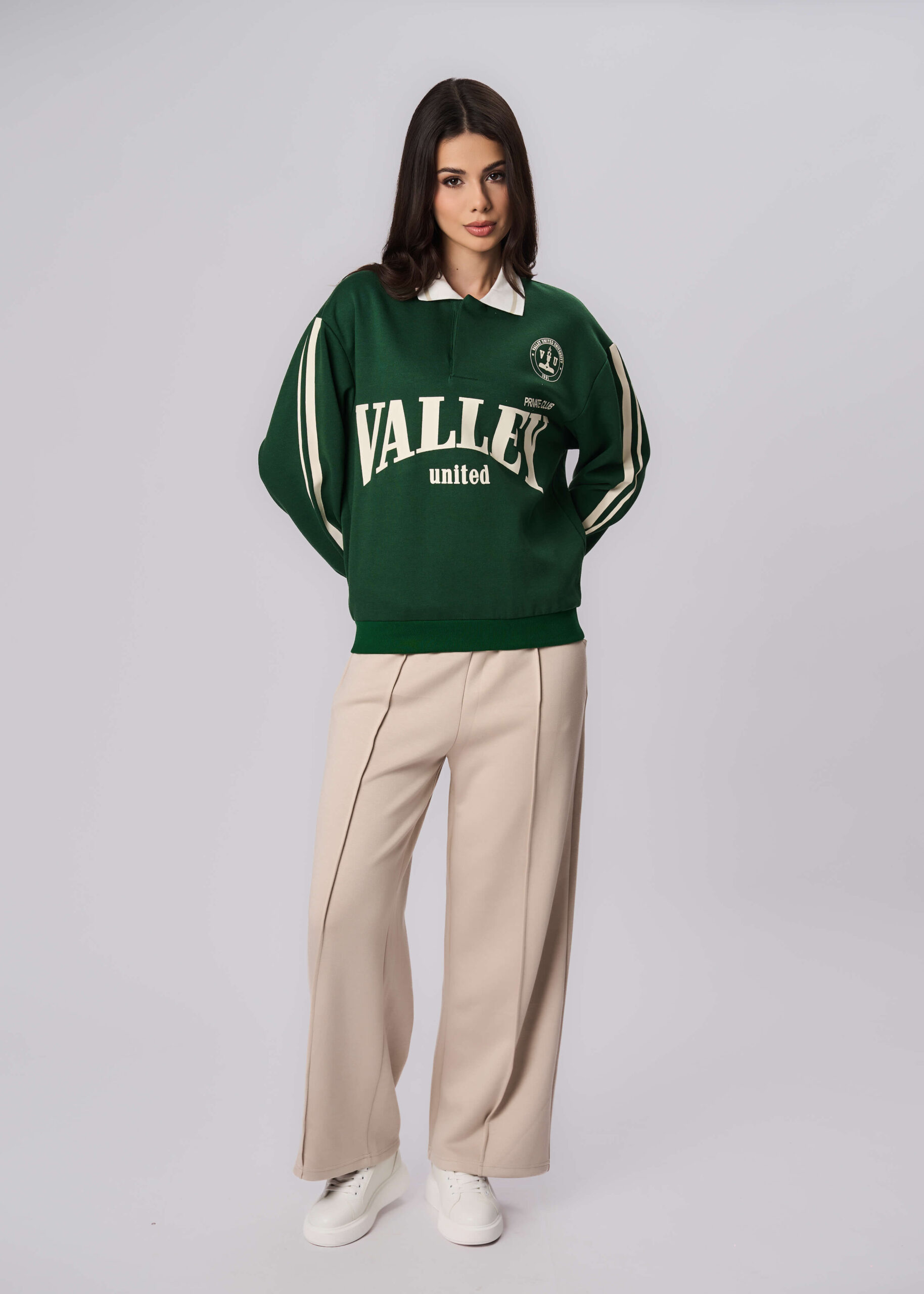 6225216007123-x Women "Valley United" Polo Shirt - Image 1