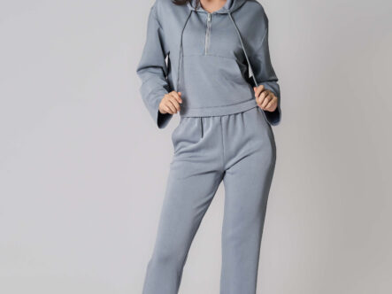 Women Plain Scuba Fabric Hoodie