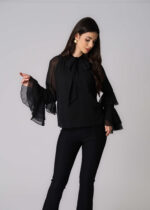 ⁦بلوزة نسائي شيفون⁩ - الصورة ⁦2⁩