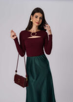 Women Blouse Pleated Design - Image 2