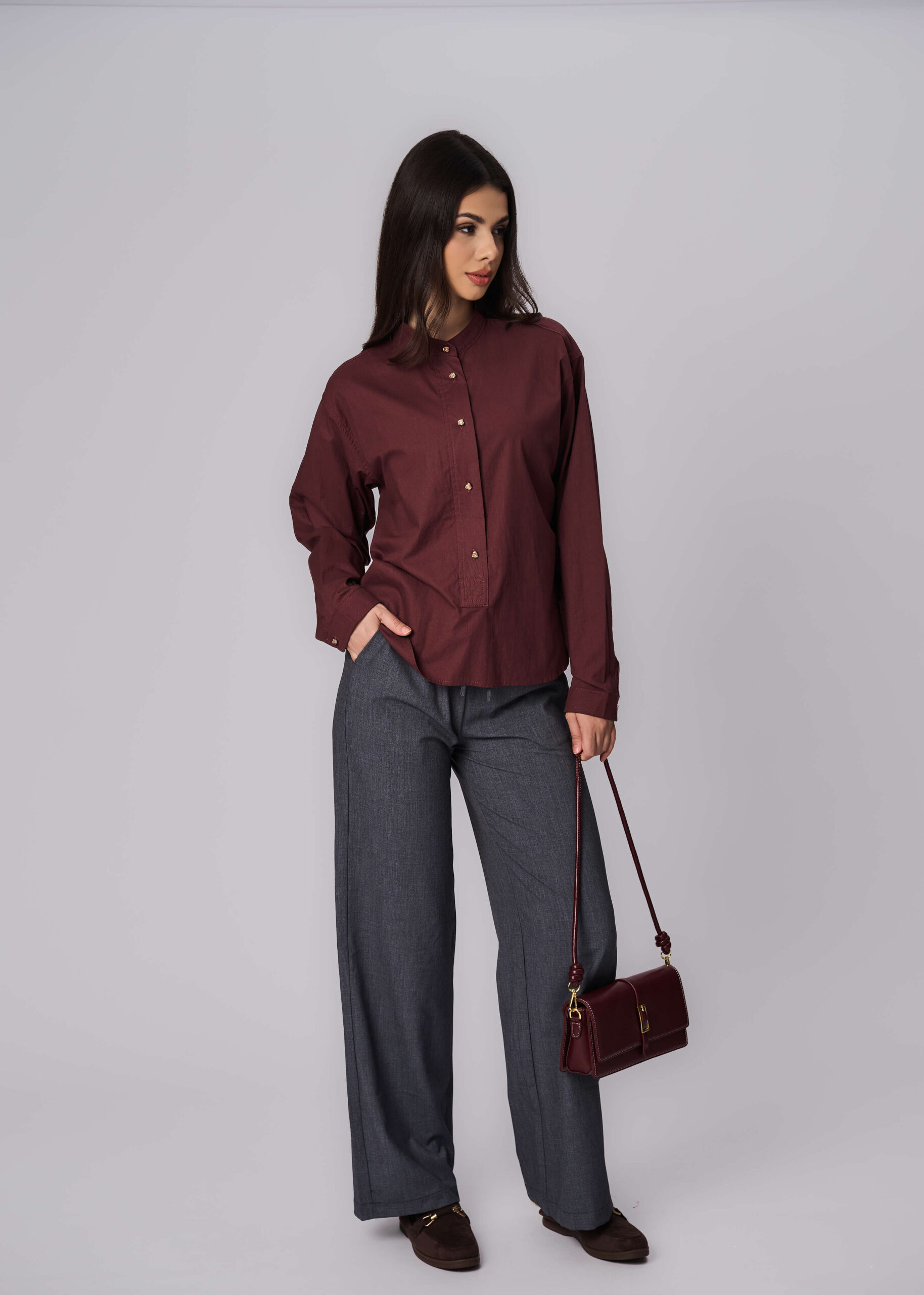 6225216018316-x Women Plain Blouse - Image 1