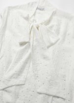 Women Strass Decor Blouse - Image 3