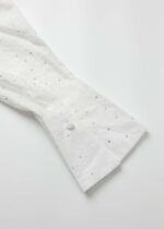Women Strass Decor Blouse - Image 5