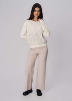 بلوزة نسائي مزينة بالستراس