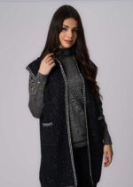 Women Plain Knitted Blouse - Image 2