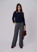 Women Knitted Fabric Blouse