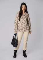 Women Knitted Patterned Blouse