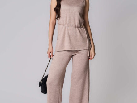 Women Knitted Plain Top