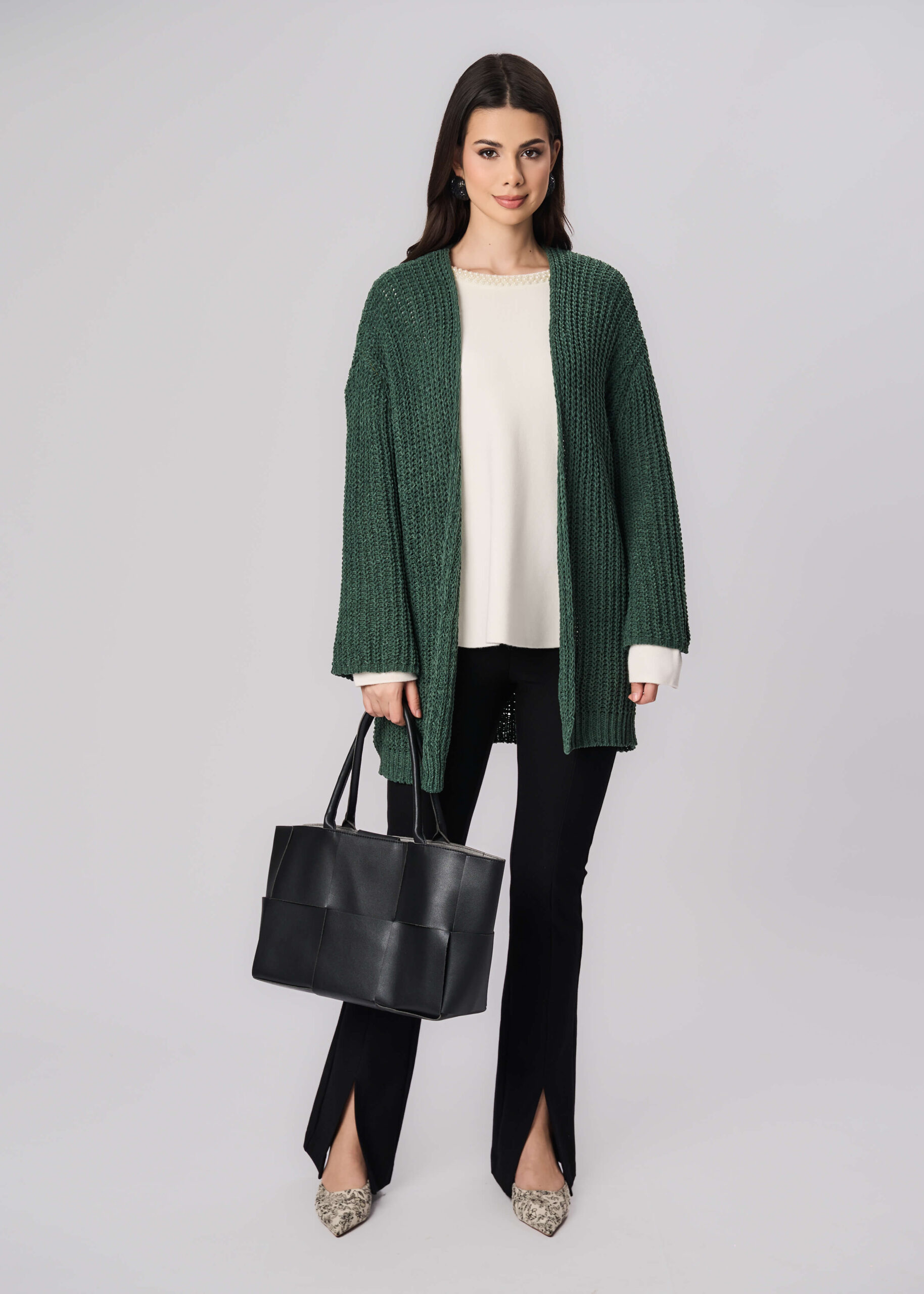 6225222020523-x Women Knitted Cardigan - Image 1