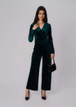 ⁦جمبسوت نسائي مخمل⁩ - الصورة ⁦2⁩