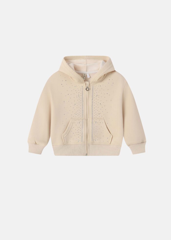 ⁦Kids Girl Strass Decor Jacket⁩ - الصورة ⁦1⁩