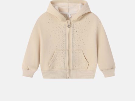 Kids Girl Strass Decor Jacket
