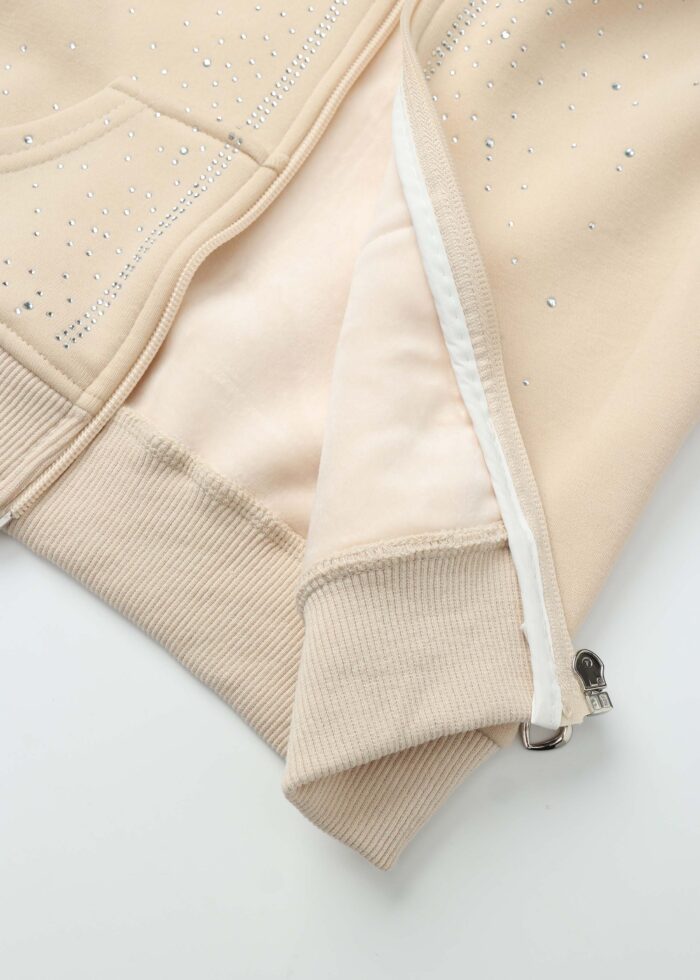 ⁦Kids Girl Strass Decor Jacket⁩ - الصورة ⁦6⁩