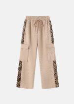 Kids Girl Tiger Patterned Sport Trouser