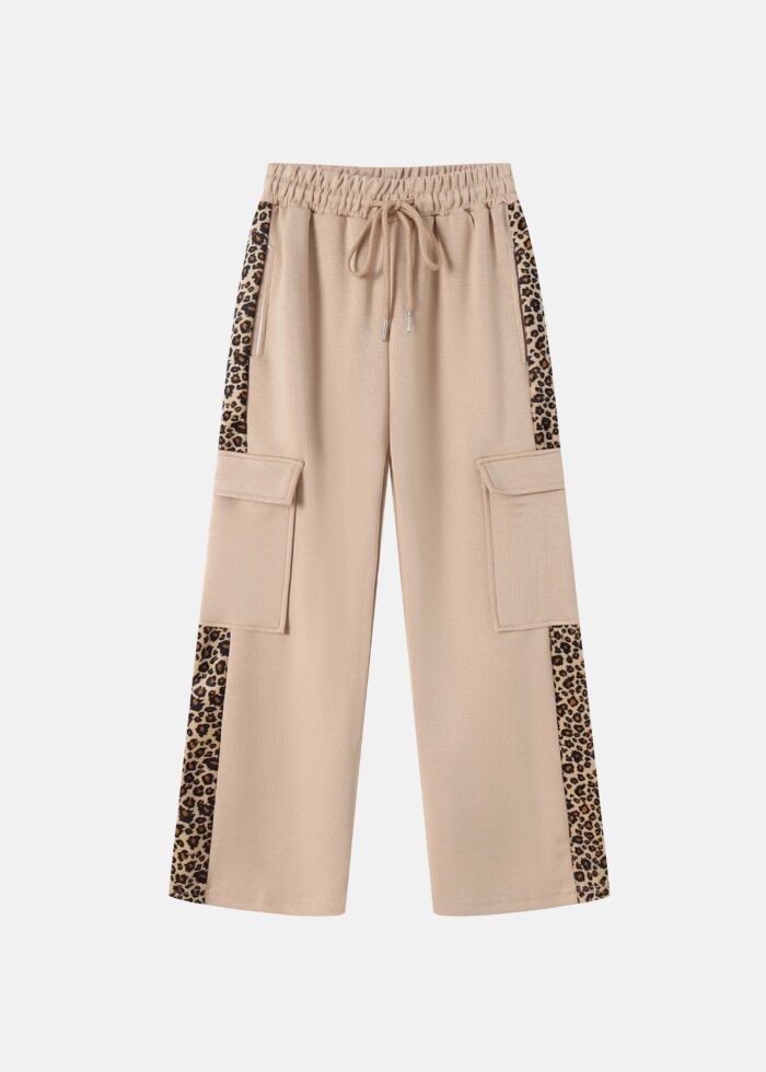 ⁦Kids Girl Tiger Patterned Sport Trouser⁩ - الصورة ⁦1⁩