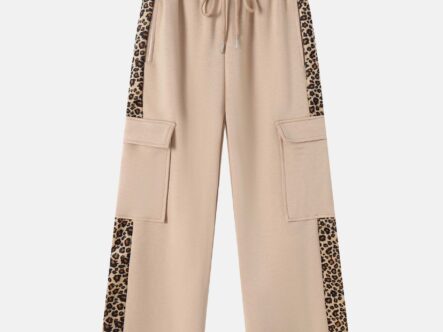 Kids Girl Tiger Patterned Sport Trouser