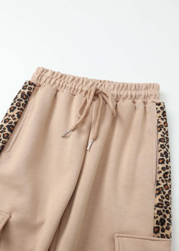 ⁦Kids Girl Tiger Patterned Sport Trouser⁩ - الصورة ⁦2⁩