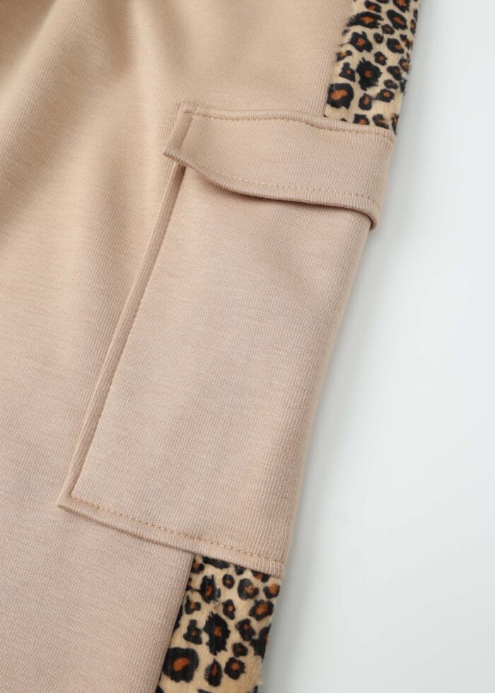 ⁦Kids Girl Tiger Patterned Sport Trouser⁩ - الصورة ⁦5⁩