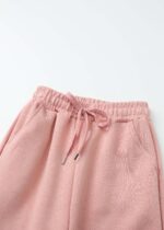 ⁦Kids Girl Pearls Decor Sport Trouser⁩ - الصورة ⁦2⁩