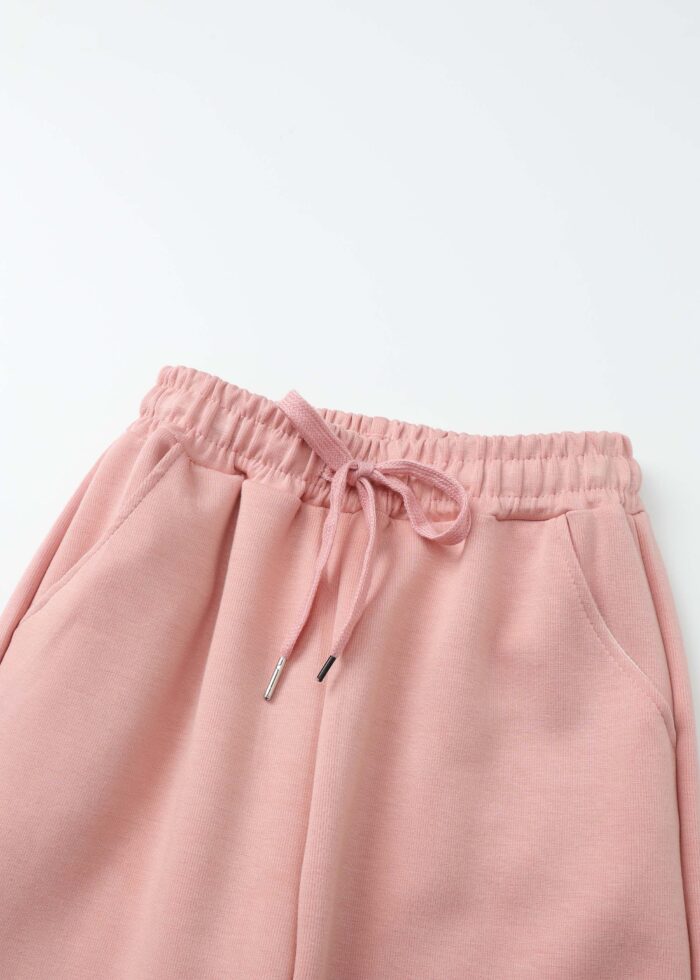⁦Kids Girl Pearls Decor Sport Trouser⁩ - الصورة ⁦2⁩