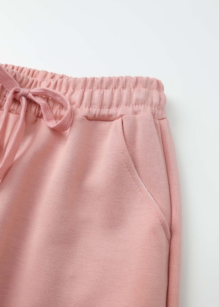 ⁦Kids Girl Pearls Decor Sport Trouser⁩ - الصورة ⁦3⁩