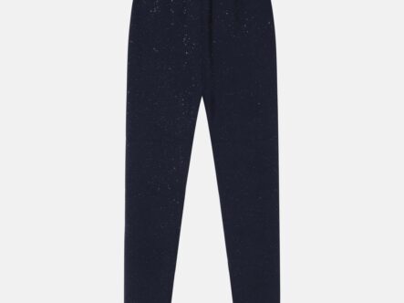 Kids Girl Fur-Lined Glittery Leggings