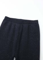 Kids Girl Fur-Lined Glittery Leggings - Image 2