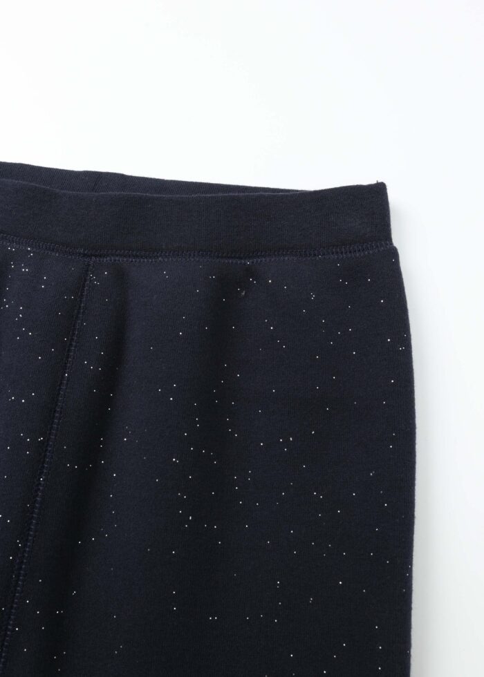 Kids Girl Fur-Lined Glittery Leggings - Image 3