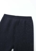 Kids Girl Fur-Lined Glittery Leggings - Image 5