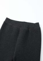 Kids Girl Fur-Lined Plain Leggings - Image 2