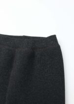 Kids Girl Fur-Lined Plain Leggings - Image 3
