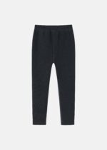 Kids Girl Fur-Lined Plain Leggings - Image 7