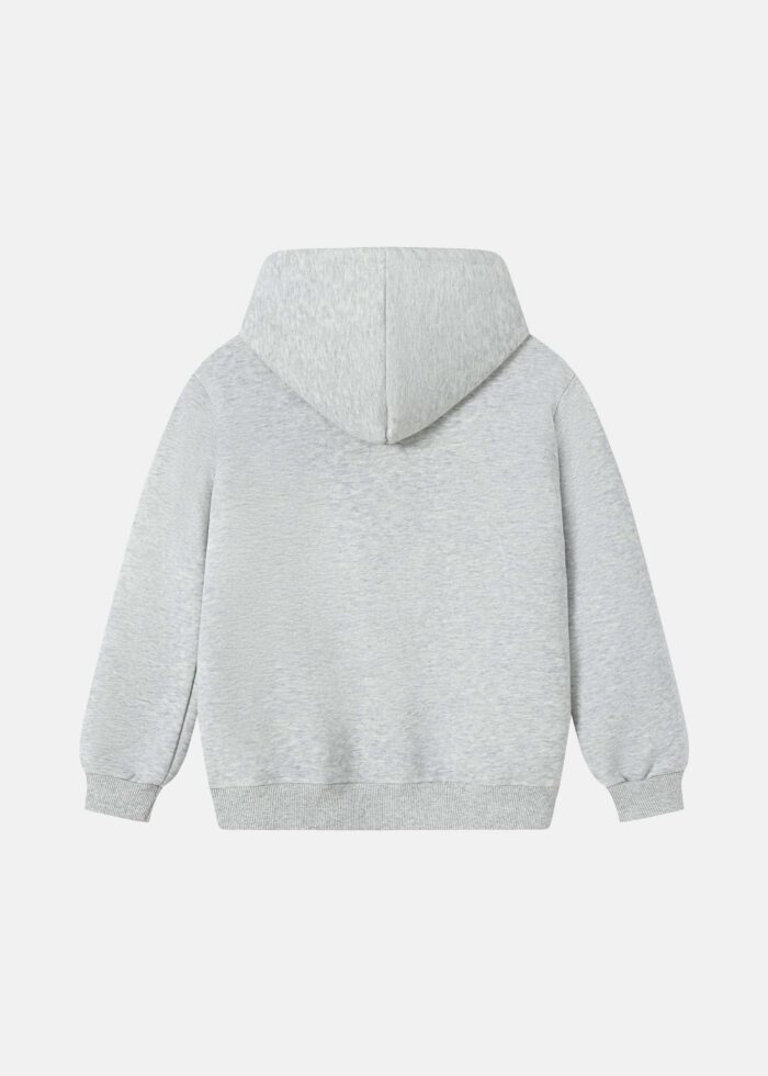 Kids Girl Flower Printed Hoodie - Image 6