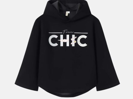 Kids Girl "Forever Chic" Hoodie