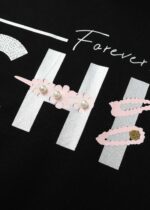 Kids Girl "Forever Chic" Hoodie - Image 4