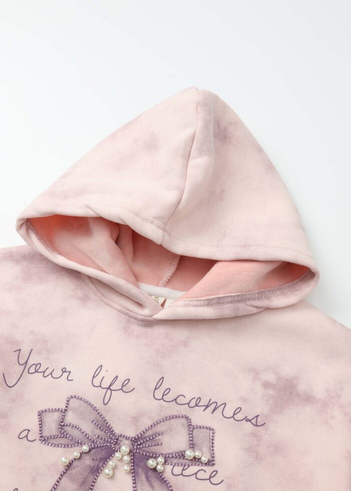 Kids Girl Tie-Dye Hoodie - Image 2