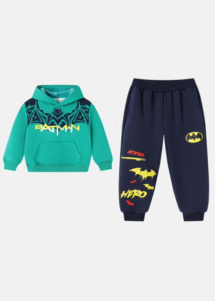 ⁦Baby Boy Two-Pieces Batman Suit⁩ - الصورة ⁦1⁩