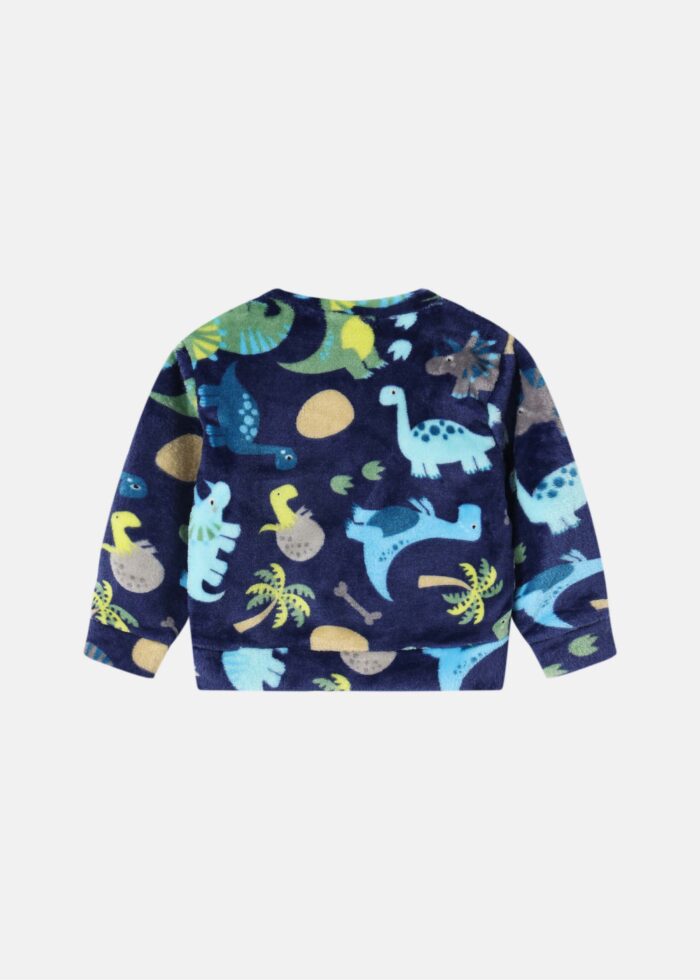 ⁦Baby Boy Dinosaurs Two-Pieces Pajama⁩ - الصورة ⁦6⁩