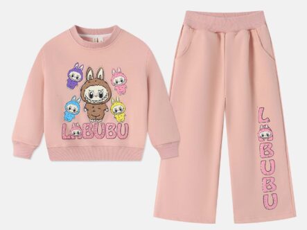 Baby Girl Two-Pieces Labubu Suit
