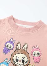 ⁦Baby Girl Two-Pieces Labubu Suit⁩ - الصورة ⁦3⁩