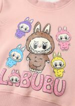 ⁦Baby Girl Two-Pieces Labubu Suit⁩ - الصورة ⁦4⁩