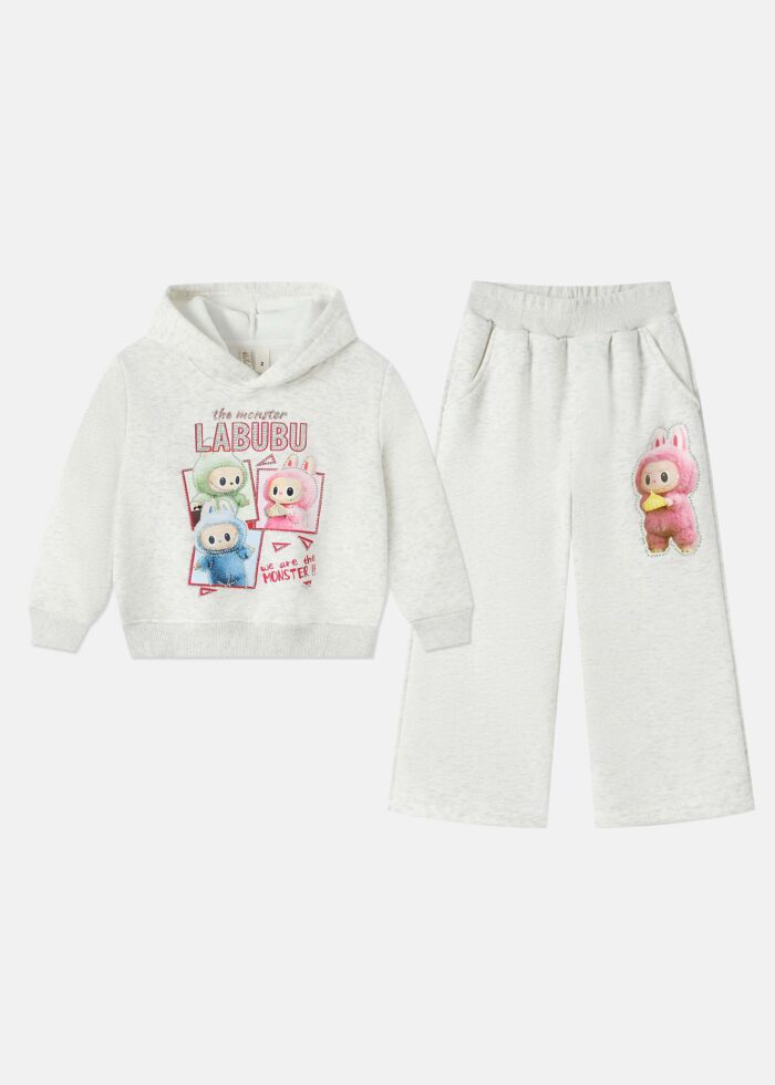 ⁦Baby Girl Two-Pieces Labubu Suit⁩ - الصورة ⁦1⁩