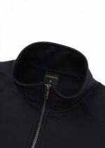 ⁦Men Mixed Fabric Track Jacket⁩ - الصورة ⁦2⁩