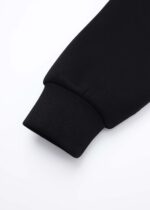 ⁦Men Mixed Fabric Track Jacket⁩ - الصورة ⁦5⁩