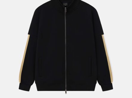 Men Plain Track Jacket