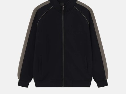 Men Color-Block Track Jacket