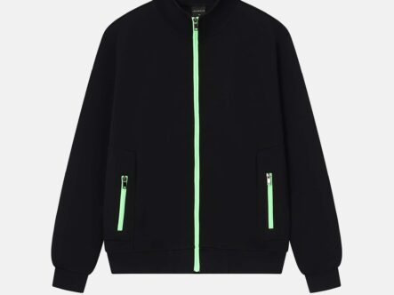 Men Plain Track Jacket