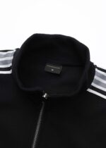 Men Striped Track Jacket - Image 2