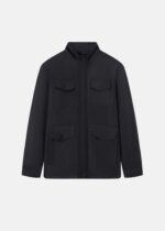 Men Leather Plain Jacket